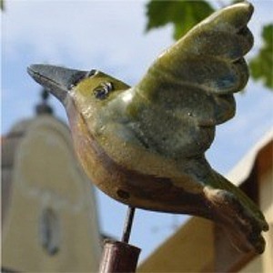 Bl&auml;uling fliegend